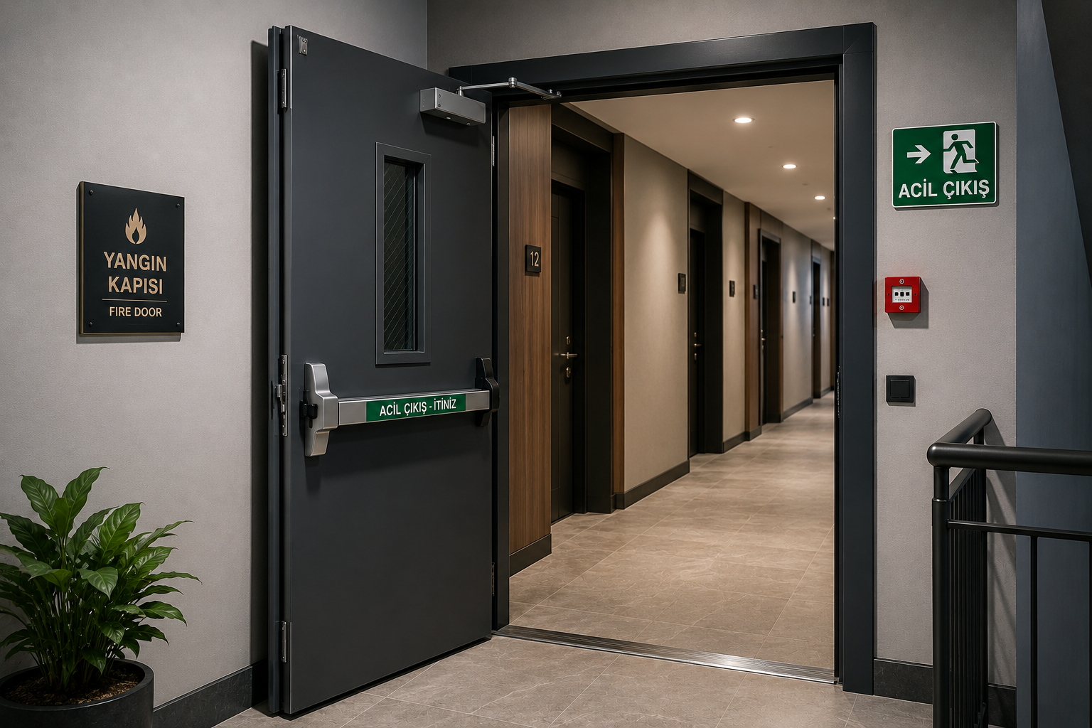Residence Yangın Kapısı